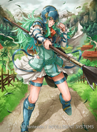 Artwork of Nephenee in Fire Emblem 0 (Cipher) by daigoman.