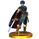 Marth's Classic Mode Trophy from Super Smash Bros. for Nintendo 3DS.