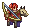 FE14 Luna Bow Knight (Enemy) Map Sprite.gif