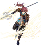 Artwork of Subaki from Fire Emblem Heroes by Yura.