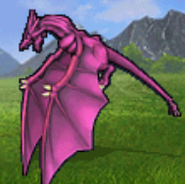 Battle model of a Wyvern from New Mystery of the Emblem.