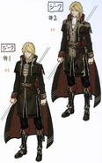 Arte conceptual de Zeke de Echoes: Shadows of Valentia.