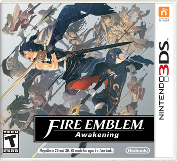 Fire Emblem Awakening US Boxart