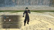 Male Byleth's battle model as a Monk.