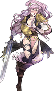 Artwork of Olivia: Sky-High Dancer from Fire Emblem Heroes by AKIRA.