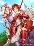 Artwork of Sully in Fire Emblem 0 (Cipher) by Cherokee.