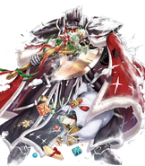 Artwork of The Night's Blade Black Knight by Yamada Kotaro from Fire Emblem Heroes.