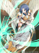 Catria as a Falcon Knight in Fire Emblem 0 (Cipher)