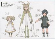 Concept de Lissa, Chrom et Emmeryn jeunes