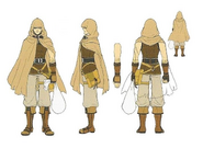 Concept artwork of the Thief class from Radiant Dawn.