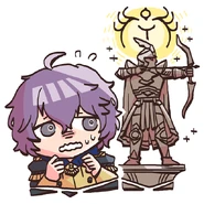 Bernadeta eternal loner pop03.png (330 KB) Bernadetta with Indech's statue and Crest from the Fire Emblem Heroes guide.