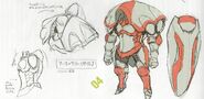 Enemy Female Knight concept art in Awakening