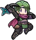 Kaze's sprite from Fire Emblem Heroes.