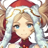 Lissa's Winter Envoy portrait from Heroes.