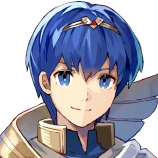 Portrait of Resplendent Marth from Heroes.