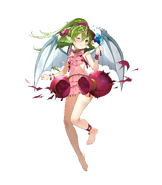 Artwork of Beachside Scion Tiki from Fire Emblem Heroes by Caou.