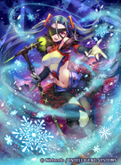 Artwork of Kiria in Fire Emblem 0 (Cipher) by Kokon Konfuzi.