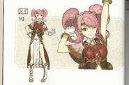 Concepto de Mae en Fire Emblem Echoes: Shadows of Valentia