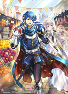 Artwork of Seliph in Fire Emblem 0 (Cipher) by Kotetsu Kinoshita.