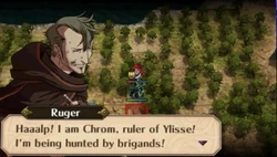 Ruger convincing a mercenary to join his side