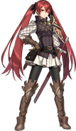 Artwork of Selena from Fire Emblem Heroes by Zaza.