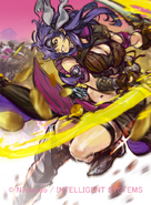 Artwork of Malice in Fire Emblem 0 (Cipher) by Hiroaki.