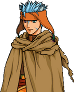 Retrato de Ranulf disfrazado en Path of Radiance.