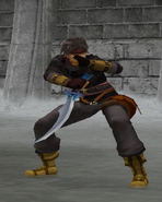 Volke's battle model as a Thief in Path of Radiance.