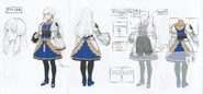 Concept artwork of Lysithea from Warriors: Three Hopes.