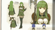 Concept artwork of Palla from Echoes: Shadows of Valentia.