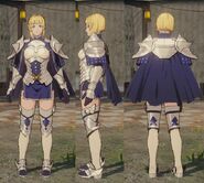 Ingrid as a Falcon Knight in Fire Emblem Warriors Three Hopes