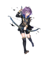 Artwork de Bernadetta en Fire Emblem Heroes por nekomochi/Exys Inc.