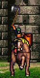 Sprite de Brighton como Caballero Hacha en Thracia 776.