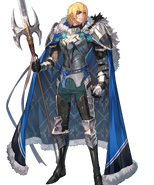 Artwork of Dimitri as a Great Lord from Heroes.