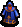 Map sprite of the Sorcerer class from Shadow Dragon.