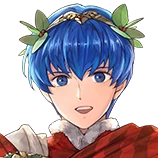 Marth's portrait as Royal Altean Duo from Heroes.