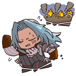 The fall of Rosanne as depicted in the Meet Some of the Heroes guide.