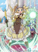 Artwork of Lissa in Fire Emblem 0 (Cipher) by Shidzuki.