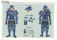 Concept artwork of the Sniper class from Echoes: Shadows of Valentia.