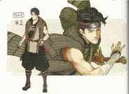 Concept artwork of Kamui from Echoes: Shadows of Valentia.