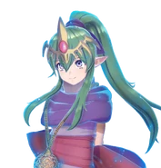 Tiki's portrait from Engage.