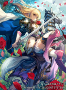 Artwork of Lachesis in Fire Emblem 0 (Cipher) by kawasumi.