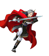 Artwork of Kempf from Fire Emblem Heroes by Akira Kano.