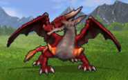 Battle model of the Fire Dragon class from Shadow Dragon and New Mystery of the Emblem