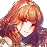 Celica's Imprisoned Soul portrait in Heroes.