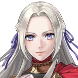 Edelgard's portrait from Heroes.