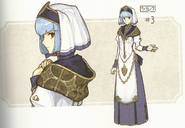 Concept artwork of Silque from Echoes: Shadows of Valentia.
