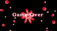 The Game Over screen