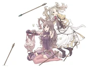 Official artwork featuring both Sumia and Lissa.