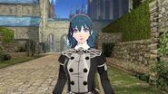 Female Byleth's DLC Officers Academy costume.